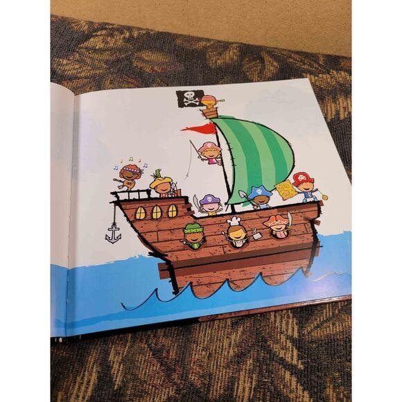 Ten Little Pirates Hardcover Book - Picture 3 of 7